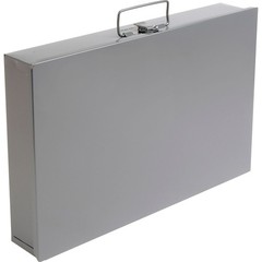 Durham Steel Compartment Box Rack with 4 Adjustable Divider Compartment Boxes 20