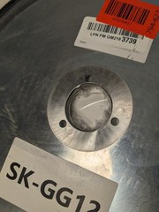 Cozzini SK-GG12 Slicer Blade Fits Globe G12 GS12 Meat Deli Slicer Made Italy