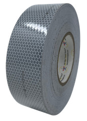 SOLAS Grade Marine Reflective Tape Silvery White Waterproof Glass Bead