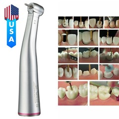 Dental 1:5 1:1 Fiber Optic LED / No-LED Contra Angle Handpiece Inner Water Spray