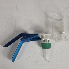 Kimble Deltaware 93705 Glass Vacuum Filter Holder With Clamp 300mL Alumina