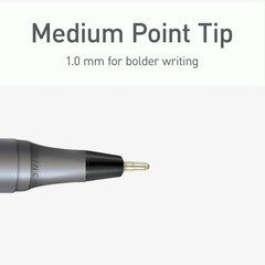 Pentonic Ballpoint Pens 1.0 mm Black Ink 25 Count Medium Tip Writing Instruments