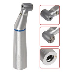 Dental SLow Speed LED Handpiece Optic Fiber Contra Angle Motor 4Hole Inner Water