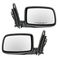 Trq Driver And Passenger Side Mirror Assembly Set Power Paint To Match Smooth