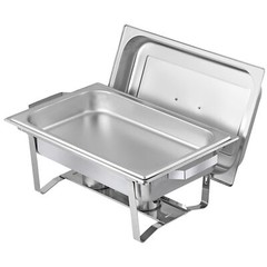 8 Pack Stainless Steel Chafer Chafing Dish Sets Catering Food Warmer 8 QT