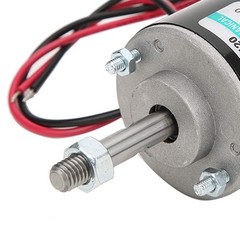 Permanent Magnet Motor DC 12/24V 30W High Speed CW/CCW Reversible Electric Gear