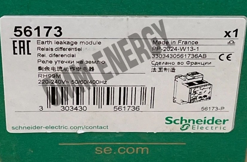 Schneider Electric 56173 VigiPacT RH99M, 30mA-30A
