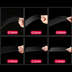 Translucent PVC Plastic Sheet Thin Clear Plastic Panel PVC Plat Thick 0.2mm-3mm
