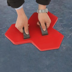 Concrete Texture Mat Mold for Easy Stone Effects on Patios and Walkways