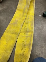 8″ wide cloth Fire hose for boat docks, abrasion protection etc. 10’ length