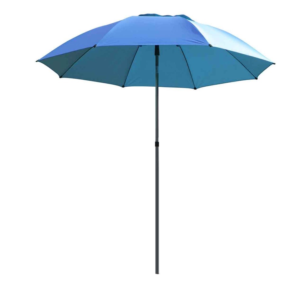 Black Stallion UB200 Core Flame-Resistant Industrial Umbrella Blue