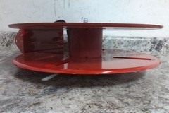 Moon American 1430-1 1-1/2 In Hose Dia Red Wall Mount Fire Hose Reel