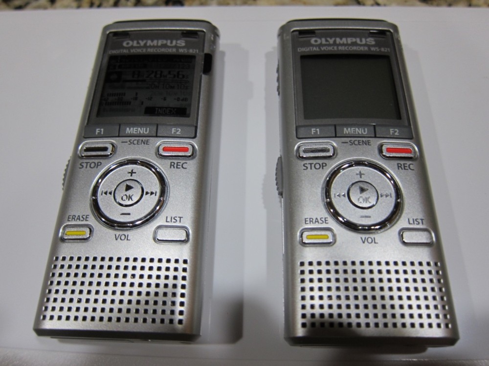 Olympus WS-821 Digital Voice Recorder Dictation Lecture MP3 USB 2GB NEW tested