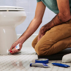 GE Advanced Silicone Caulk for Kitchen & Bathroom – 100% Waterproof Silicone Sea