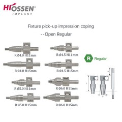 Dental Healing Locator Abutment Transfer Tray Lab Analog For Hiossen Osstem M/R