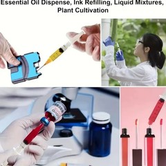 14pc Syringe Set Blunt Tip Needles Assorted Sizes 1ml-60ml Craft Refill Lab Kit