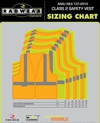 2 Pockets Mesh High Visibility Safety Vest, ANSI/ ISEA 107-2015-(SV2ZGM)