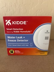 Kidde Smart Water Leak & Freeze Detector WiFi Alarm Google Alexa 5 Pack