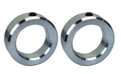2″ Bore Zinc Plated Set Screw Shaft Collar OD 3″ Width 7/8″ (2 PCS)