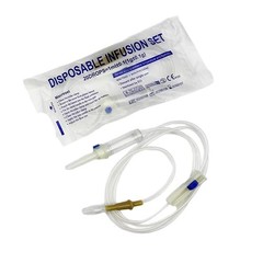 (10PCS) Set, I.V Tubing,Sterile Individual Packaging,for Lab and Pets Veterinary