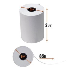 50 Roll 2 1/4″ x 85′ Thermal Receipt Paper for Cash Register Credit POS BPA Free