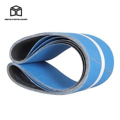5 Pack Sanding Belts 4In X 36In 120 Grit Premium Zirconia X-Weight Sanding Belts