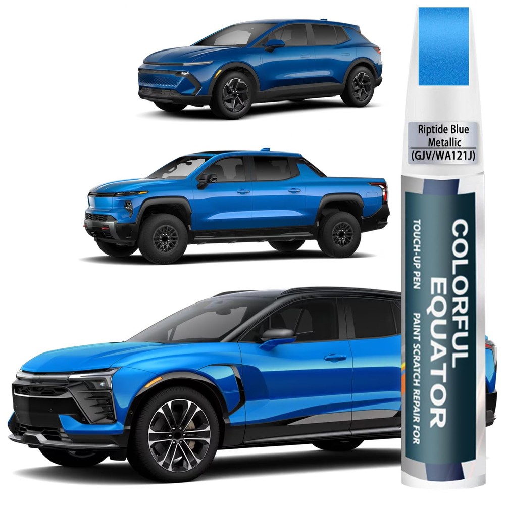Riptide Blue Metallic Touch Up Paint for Chevrolet Scratch Repair Pen
