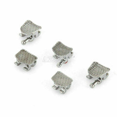 AZDENT Dental Orthodontic Metal Brackets Braces Mini Roth Slot.022 Hooks 3-4-5
