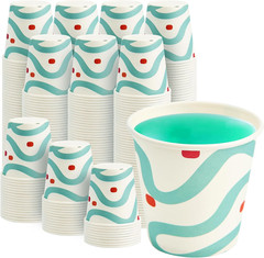 [300 Pack] Paper Cups 3 oz, Bathroom Cups 3 oz, Disposable Bathroom Paper Cups,