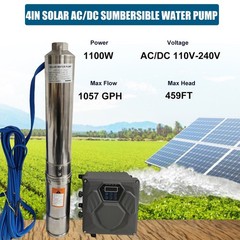 Manual Hand Water Pitcher Pump 33Ft Lift Stainless Steel Hand Well Pump Suction