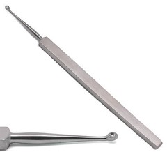 6 Pcs Meyhoefer Chalazion Ear Curette #-1,#0,#1,#2,#3,#4 Surgical ENT Instrument