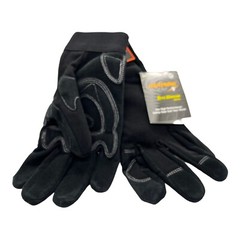 XL Lightning Gear Onyx Warrior Mechanic’s Gloves, Black, 1 pair NEW/Style:0915Q