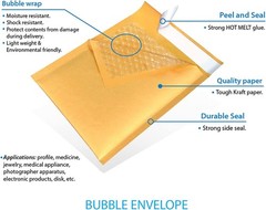500 #000 4×8″ KRAFT BUBBLE MAILER PADDED ENVELOPES 4″ x 8″ 4×8 4in 8in