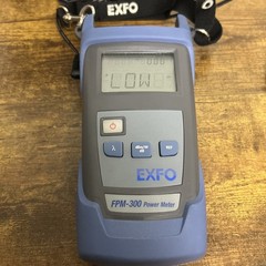 EXFO FPM-300 Fiber Optic Power Meter w/ Case & Adapter With FOA-54