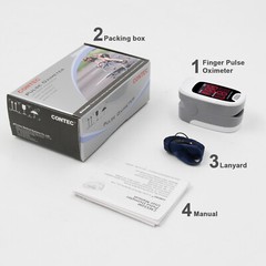 Fingertip Pulse Oximeter Spo2 Blood Oxygen Pulse Heart Rate Monitor Machine