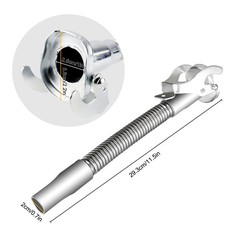 Stainless Steel Gas Can Spout w/ Nozzle 29.5cm Flexible for Jerry Can 5L 10L 20L