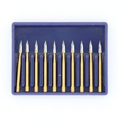 Dental Trimming&Finishing Gold Burs Tungsten Carbide Burr 19mm FG 7901/7902/7903