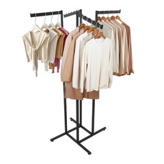 4-Way Adjustable Clothing Rack Clothing Display Rack Clothing Store Clothes Rack