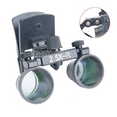 Dental Surgical Binocular Glass Medical Magnifier Loupes LED Lamp Head Light