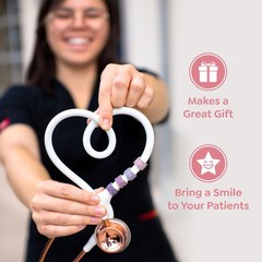 Custom Stethoscope Charms – Bling Monogram Charm – Gifts for Nurses, Doctors,…