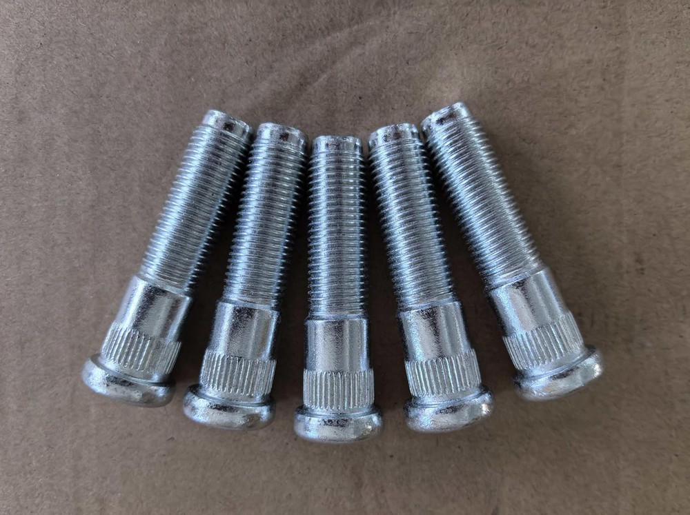 5PCS M14x1.50 Serrated Wheel Stud Bolts 610-615 0.62′ Knurl, 2.35 in. Length …