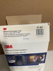 3M FF-401 Ultimate FX REUSABLE FULL FACE RESPIRATOR FACEPIECE SMALL PARTS ONLY
