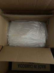 Clear Plastic Flat Open Top Poly Baggies – Two Different Sizes- 2 Box Kit