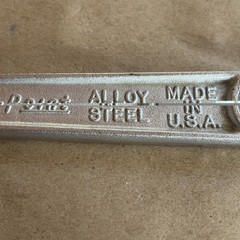 Vintage Blue-Point By Snap On Tools 8″ Crescent Adjustable Wrench Made in USA