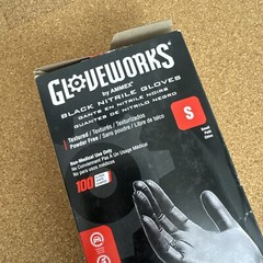GPNB42100 GlovePlus Black Nitrile PF Ind Gloves, Small
