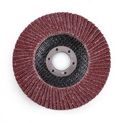 40 60 80 120 Grit 4.5×7/8″ 4 1/2″ Aluminum Angle Grinder Flap Disc Sanding Wheel
