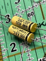 .022uF 400v Cornell Dubilier Film Axial Capacitor WMF4S22K 10% Audio Tube 4pcs