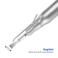 AZDENT Dental Straight Low Speed Saw Surgical Handpiece 4:1/3.2:1 ISO E-Type