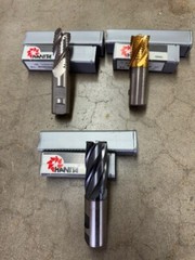 1″ HANITA ROUGHING END MILL COATED