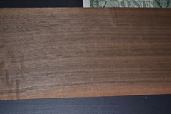 Walnut Raw Wood Veneer Sheet 5.25 x 45 inches 1/42nd thick 4519-4
